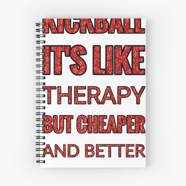 Item preview, Kickball It'S Like Therapy But Cheaper And Better Red Rhinestone designed and sold by TheIconSmith.