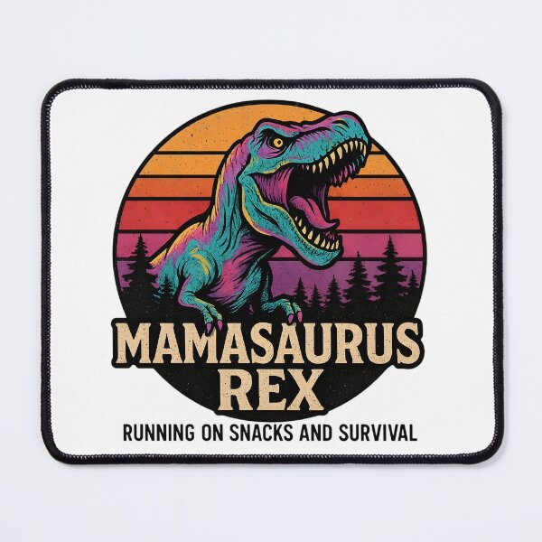 Item preview, Mamasaurus Rex Survival Mode designed and sold by AI-Only Creations.