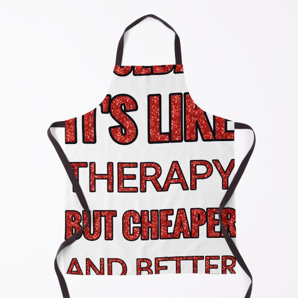 Item preview, Baseball It'S Like Therapy But Cheaper And Better Red Rhinestone designed and sold by TheIconSmith.