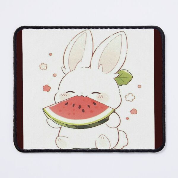 Item preview, Happy  Bunnys Refreshing Summer Snack Artwork  designed and sold by NivyasArtistry.
