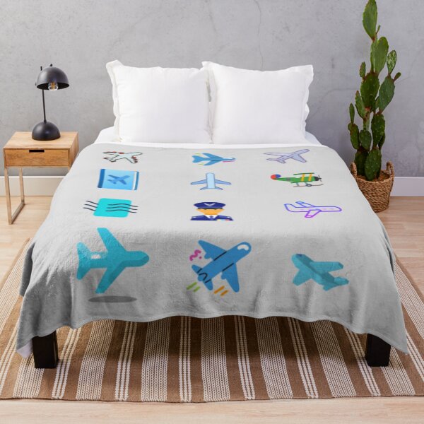 Item preview, Spirit Airlines – Colorful Airplane & Pilot Sticker Set designed and sold by Yasmine Mohammed.