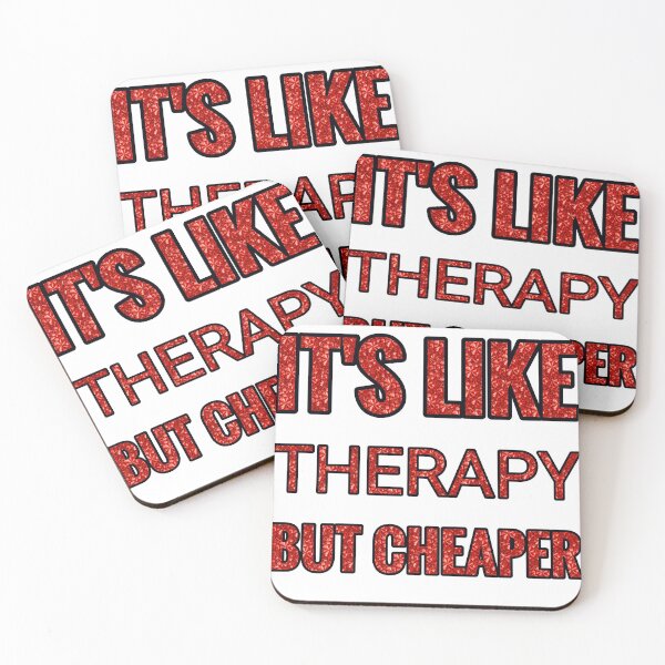 Item preview, Archery It'S Like Therapy But Cheaper And Better Red Rhinestone designed and sold by TheIconSmith.