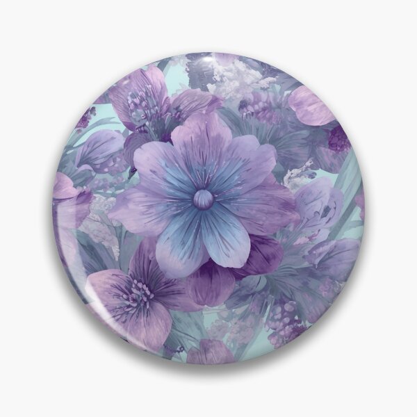 Item preview, Lavender Bloom Botanical Floral Pattern Design designed and sold by AmDecor.