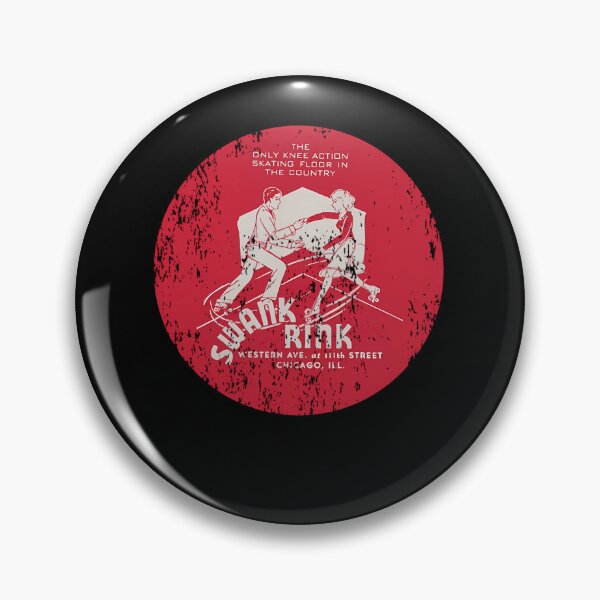 Item preview, Vintage Swank Roller Rink, Chicago, Illinois - distressed look  designed and sold by WibuStore.