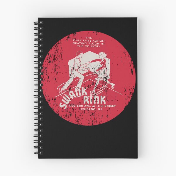 Item preview, Vintage Swank Roller Rink, Chicago, Illinois - distressed look  designed and sold by WibuStore.