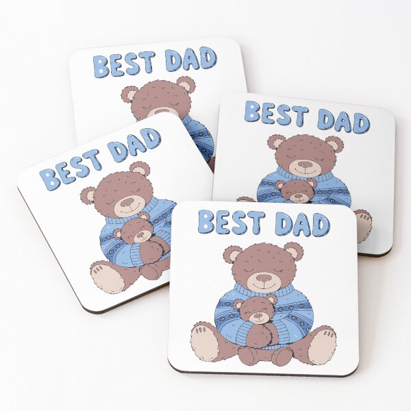 Item preview, Best Dad Bear Hug designed and sold by Stellar Geometry.