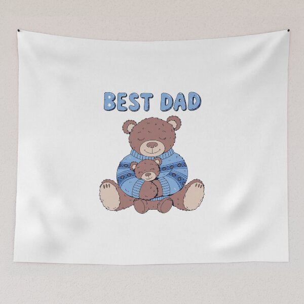 Item preview, Best Dad Bear Hug designed and sold by Stellar Geometry.