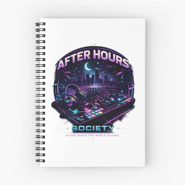 Item preview, After Hours Society – Neon Night DJ Graphic designed and sold by KLYMERACRUE.