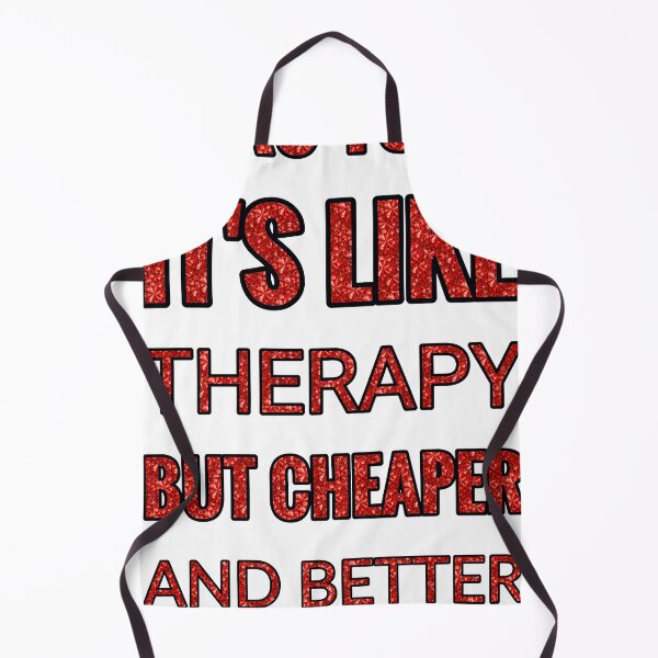 Item preview, Acro Yoga It'S Like Therapy But Cheaper And Better Red Rhinestone designed and sold by TheIconSmith.