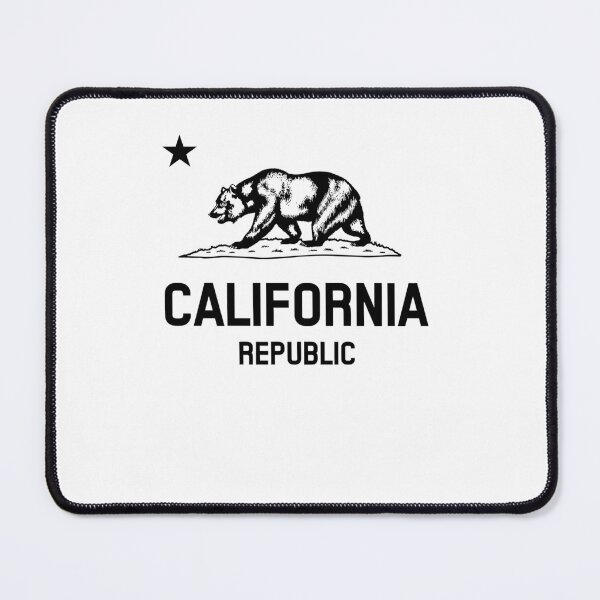 Item preview, California Republic 'bear flag revolt' - black print  designed and sold by WibuStore.