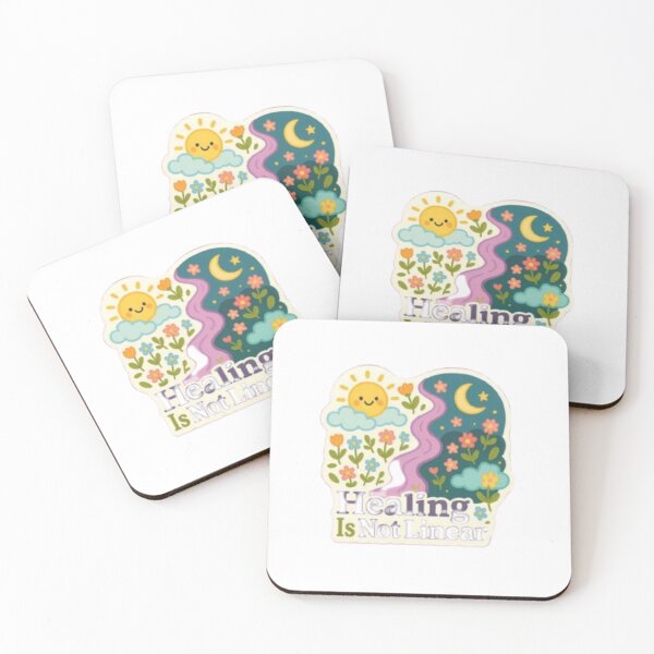 Item preview, Healing is Not Linear ? Progress Isn’t Perfect ✨ Healing Takes Time  Messy Growth Club Not Perfect, Just Healing designed and sold by Jyotisima8929.