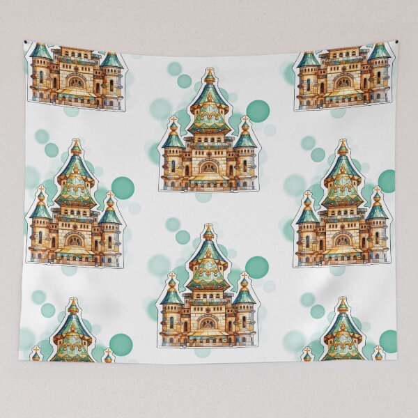 Item preview, Huniade Castle Timisoara Romania Historic Landmark Design designed and sold by iamKRUK.