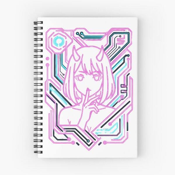 Item preview, Neon Cyberpunk Oni Girl Aesthetic Tech Graphic designed and sold by LYZ7VANI.