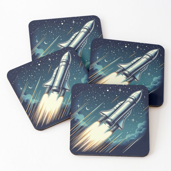 Item preview, Rocket Launch – Cosmic Adventure Design designed and sold by Dogandesighn.