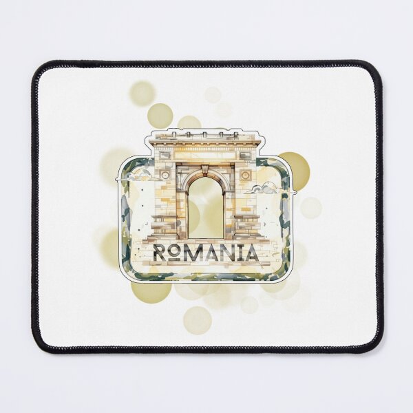 Item preview, Romania Postage Stamp with Landmark Travel Design designed and sold by iamKRUK.