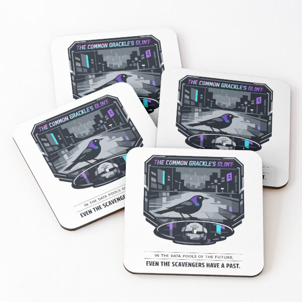 Item preview, Common Grackle Data Glint designed and sold by WildlifeInc.
