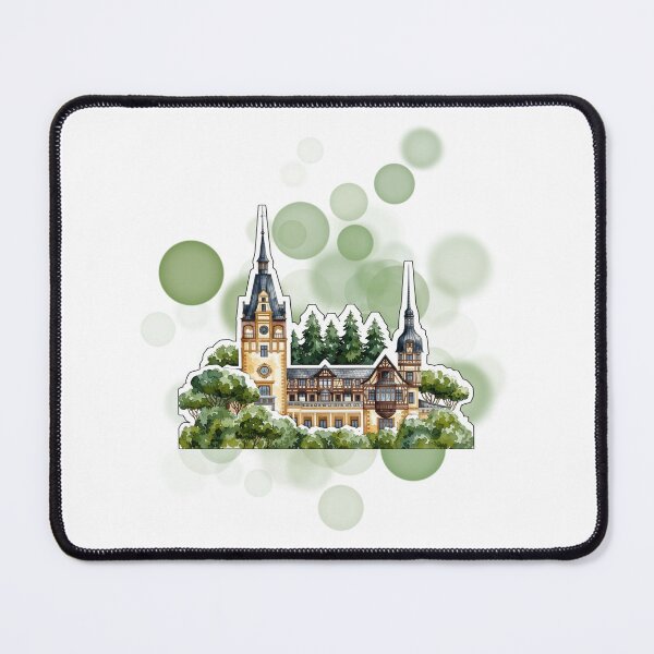 Item preview, Peles Castle Romania Fairytale Architecture Travel Design designed and sold by iamKRUK.