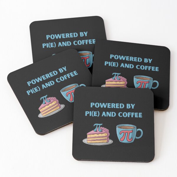 Item preview,  Power by Pi(e) and Coffee Funny Math designed and sold by AleksandraJac05.
