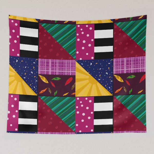 Item preview, Witchy Cottagecore Quilt  designed and sold by JaygiesDesign.