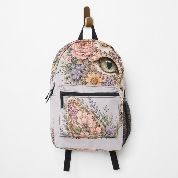 Item preview, Floral cat designed and sold by Moon Hollow Outfitters.