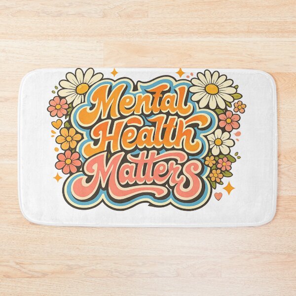 Item preview, Mental Health Matters Floral Brain designed and sold by Art by Debasish.