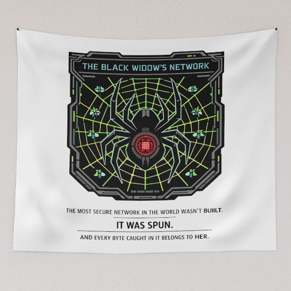 Item preview, Black Widow Spider Network designed and sold by WildlifeInc.