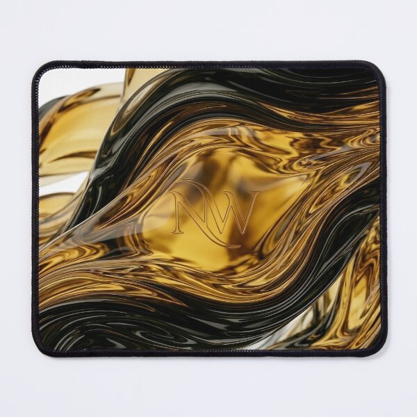 Item preview, Golden Amber Vortex Luxury Duffle Bag NW Edition designed and sold by Nafas Wing.