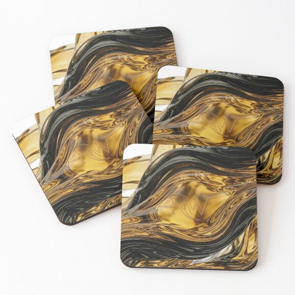 Item preview, Golden Amber Vortex Luxury Duffle Bag NW Edition designed and sold by Nafas Wing.