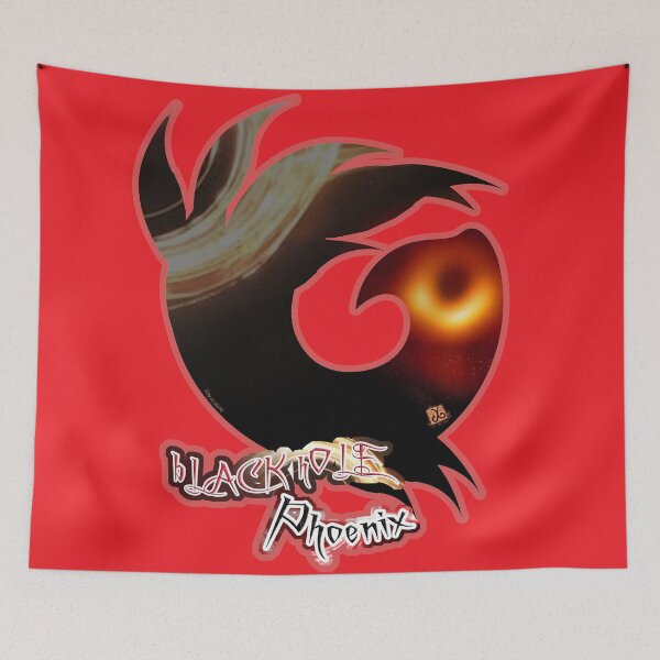 Item preview, Black Hole Phoenix, Fantastic Fire Bird (Design by ACCI) designed and sold by VanyssaGraphics.
