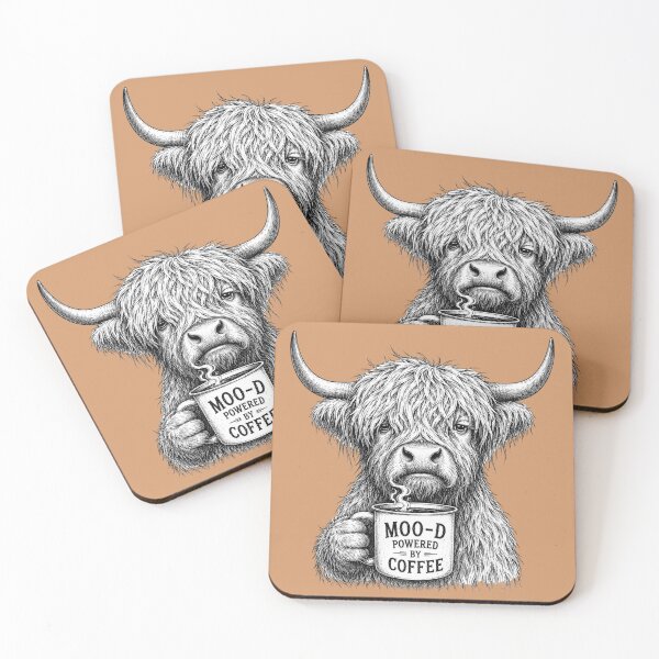 Item preview, Mood powered by coffee designed and sold by Moon Hollow Outfitters.