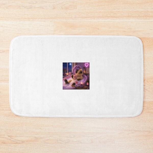 Item preview, Cozy Spa Kitten Bubble Bath designed and sold by LovelyCatGalaxy.