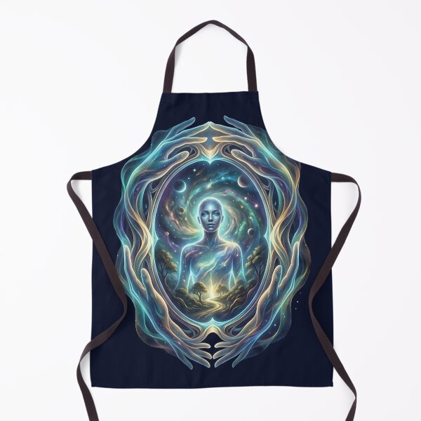 Item preview, Cosmic Goddess Portal Spiritual Awakening Art designed and sold by PixelQ.