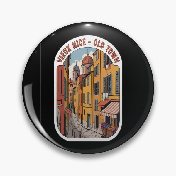 Item preview, Vieux Nice Old Town Vintage Travel Sticker designed and sold by stickercuffs.