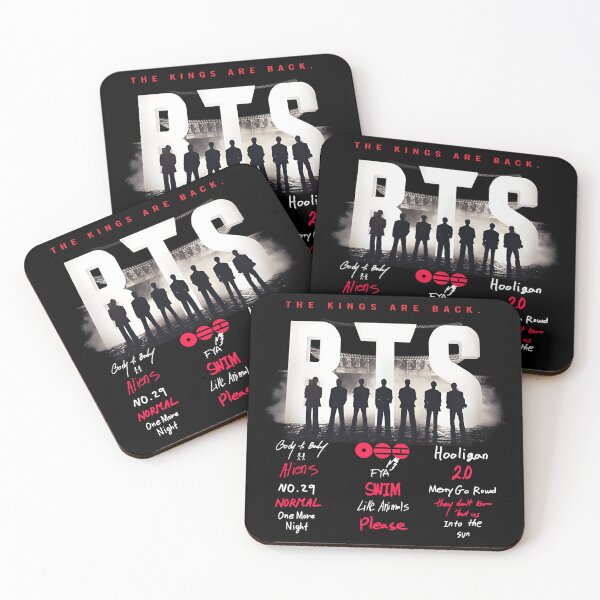 Item preview, BTS Arirang Tracklist The Kings Are Back designed and sold by AmalnoRoyil.