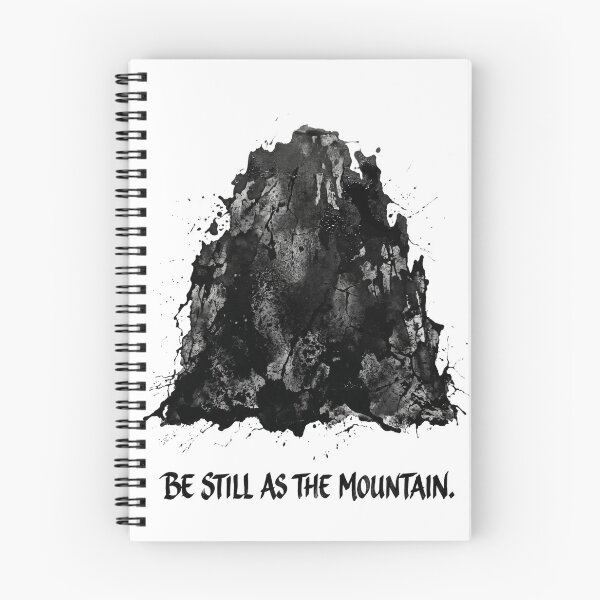 Item preview, ''Be Still As The Mountain'' Design by SUN TZU designed and sold by SilentStrategyShop.