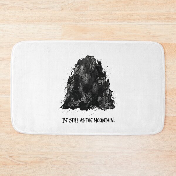 Item preview, ''Be Still As The Mountain'' Design by SUN TZU designed and sold by SilentStrategyShop.