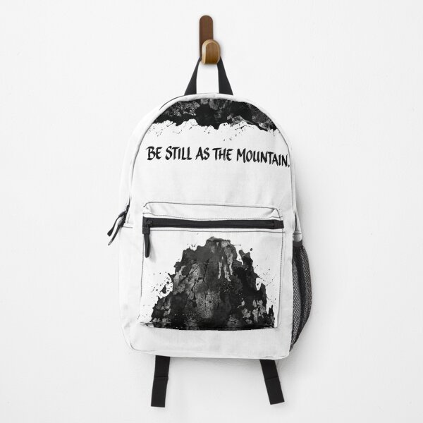Item preview, ''Be Still As The Mountain'' Design by SUN TZU designed and sold by SilentStrategyShop.