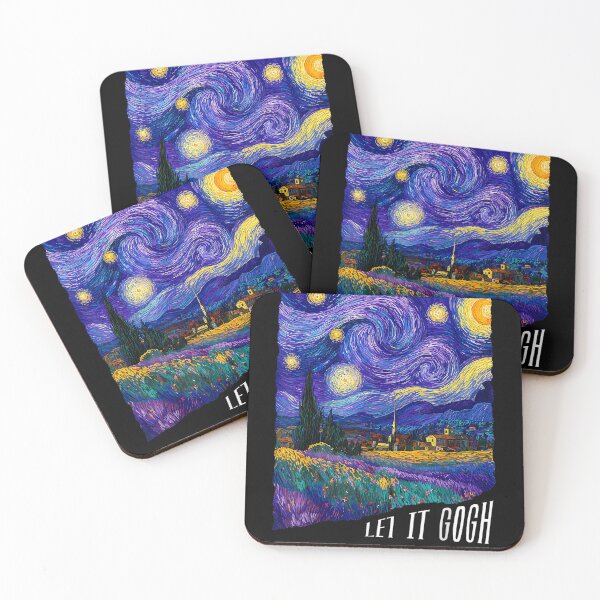 Item preview, Let It Gogh Van Gogh Art Lover Painting Artist designed and sold by SanTiOmal.