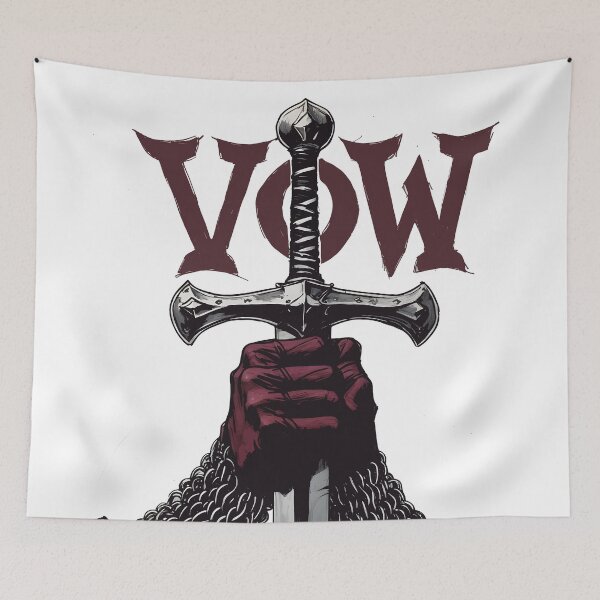 Item preview, Sacred Vow of Iron - Streetwear designed and sold by Dhenin Studio.