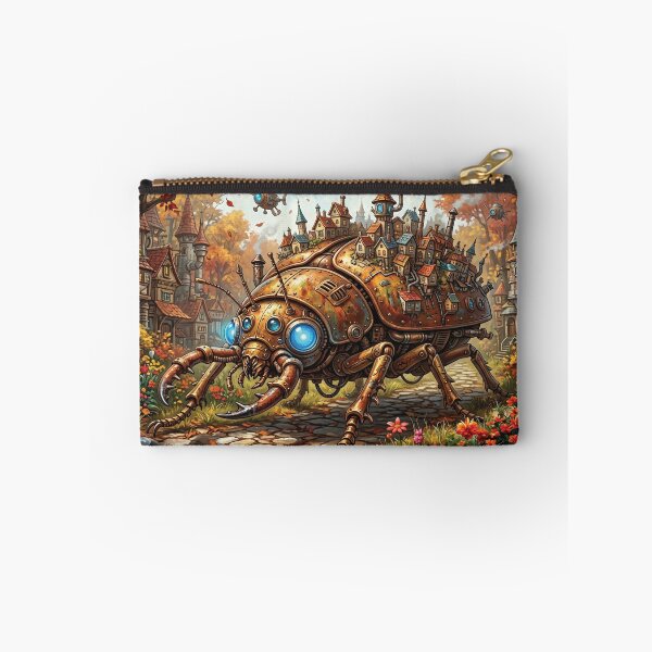 Item preview, Clockwork Beetle Machine | Surreal Fantasy Puzzle Illustration designed and sold by ColorFlick.