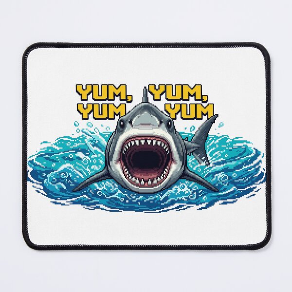 Item preview, Yum Yum, Great White Shark designed and sold by givememytees.