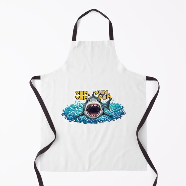 Item preview, Yum Yum, Great White Shark designed and sold by givememytees.