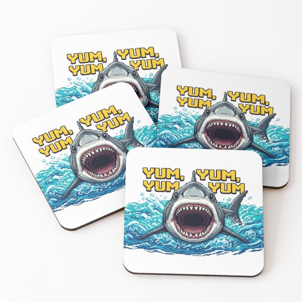 Item preview, Yum Yum, Great White Shark designed and sold by givememytees.