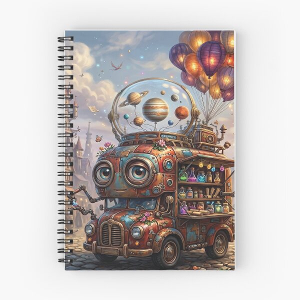 Item preview, Balloon Merchant Machine | Whimsical Fantasy Puzzle Design designed and sold by ColorFlick.