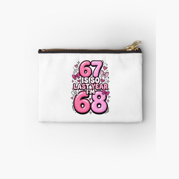 Item preview, 67th Birthday Coquette Bow design, Funny Pink Birthday Girl Gift, Retro Sixty Seven Meme Graphic Tee designed and sold by AsturShop.
