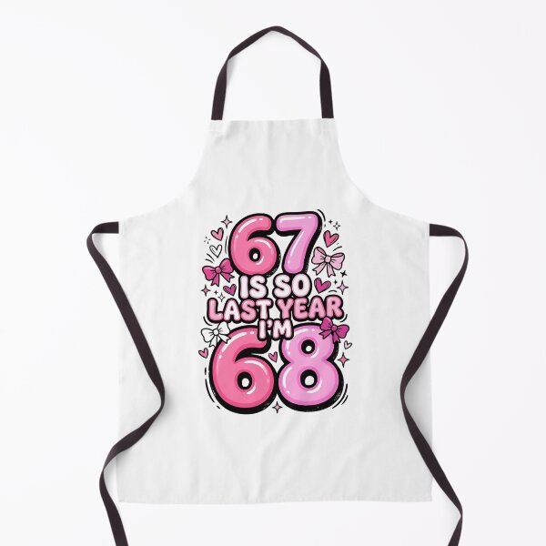 Item preview, 67th Birthday Coquette Bow design, Funny Pink Birthday Girl Gift, Retro Sixty Seven Meme Graphic Tee designed and sold by AsturShop.