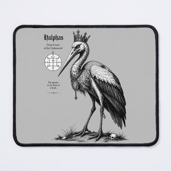 Item preview, Halphas Ascendant The Stork of Shadows designed and sold by taiche.