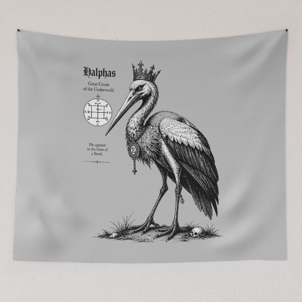 Item preview, Halphas Ascendant The Stork of Shadows designed and sold by taiche.
