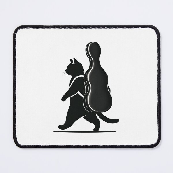 Item preview, Traveling Bard Cat – Cello designed and sold by neko-lyric.