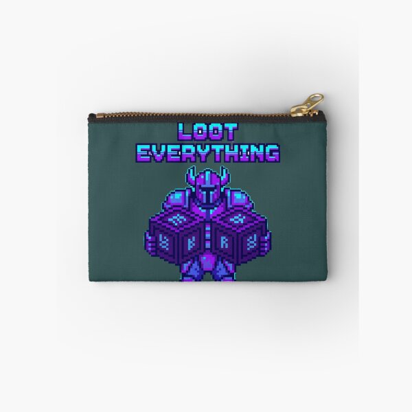 Item preview, Loot Everything Retro Pixel Space Hunter Gamer Art designed and sold by ChaosNest.